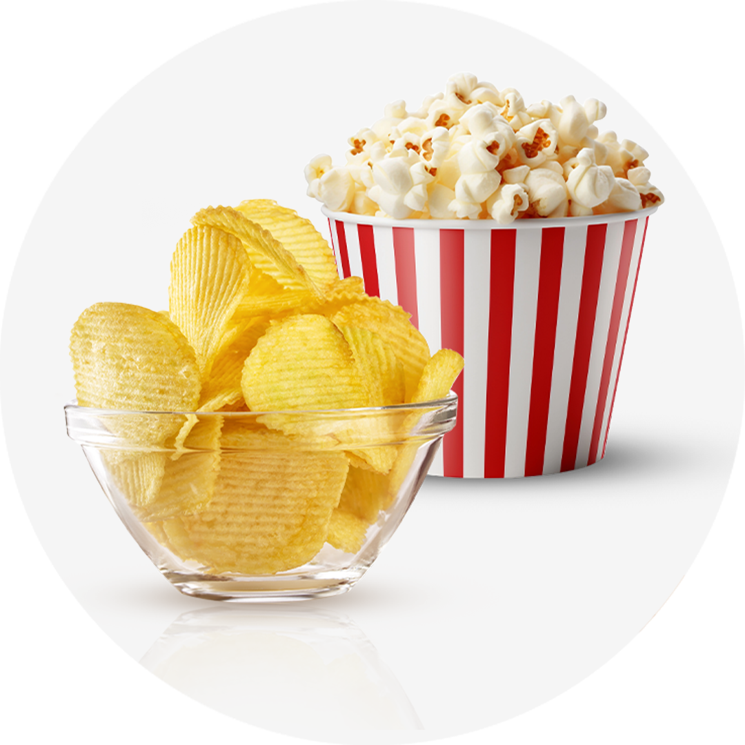 Chips, Puffs & Pop Corn