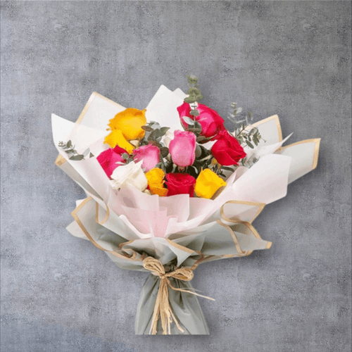 Mixed roses
