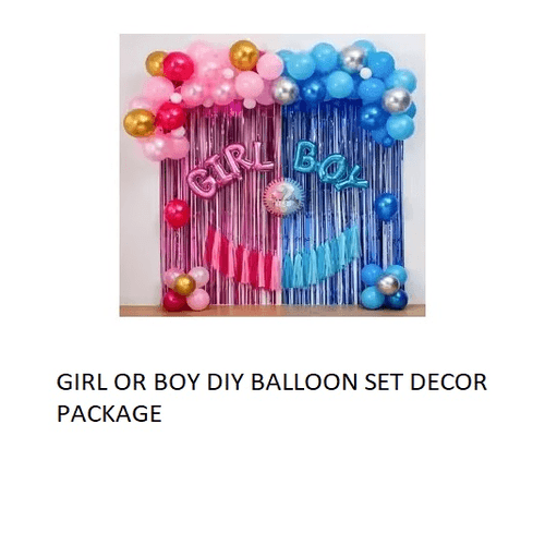 Girl Or Boy Diy Balloon Set Package