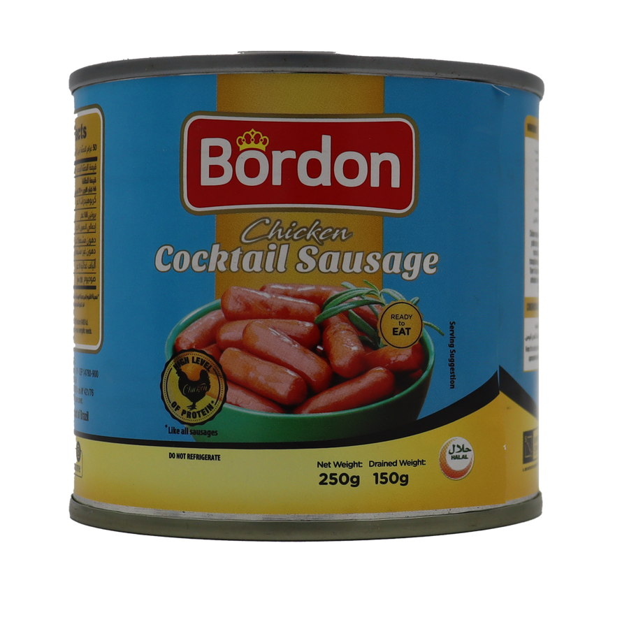 Bordon Chicken Sausage Cocktail 150g