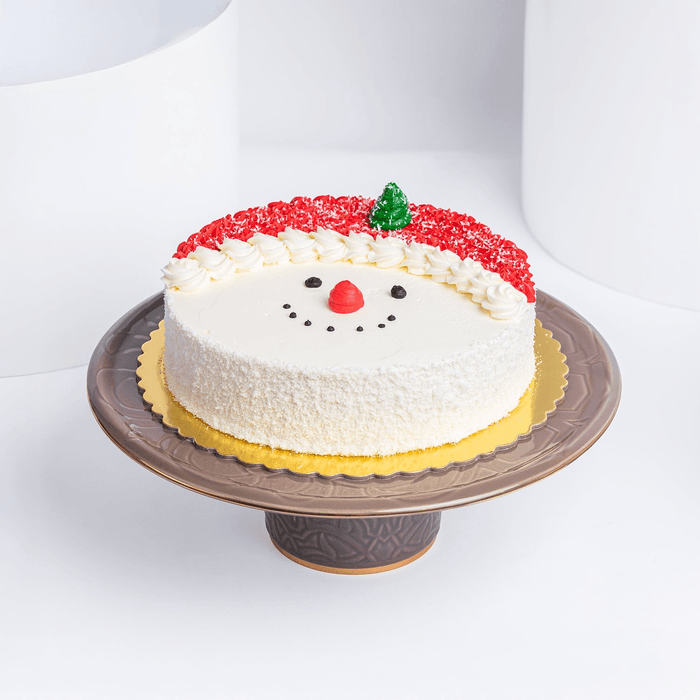 Xmas Snowman Chocolate Cake