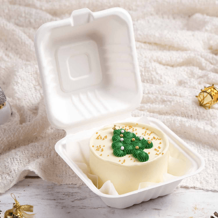 Christmas Tree Theme Bento Cake