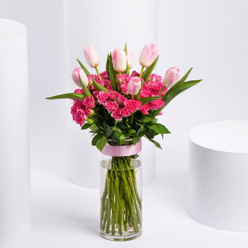 Pink Azzure Elegance Vase