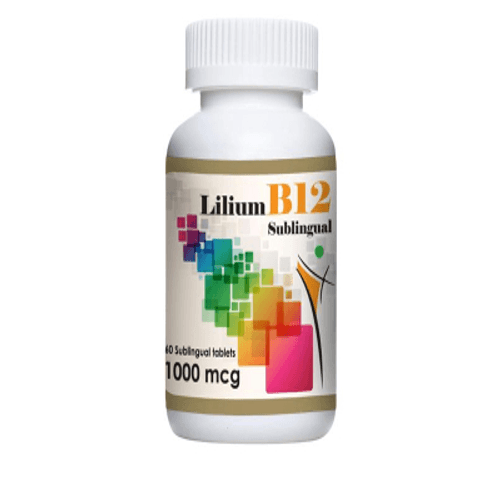 Lilium B12 1000 Mcg Sublingual Tablets - 60'S