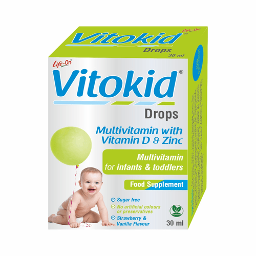 Life On Vitokid Multivitamin Drops 30 Ml