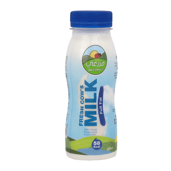 Mazzraty Fresh Milk Full Fat 200ml