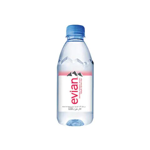 Evian Natural Mineral Water Prestige Bottle