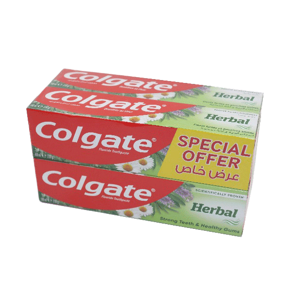 Colgate Toothpaste Herbal 4x100ml