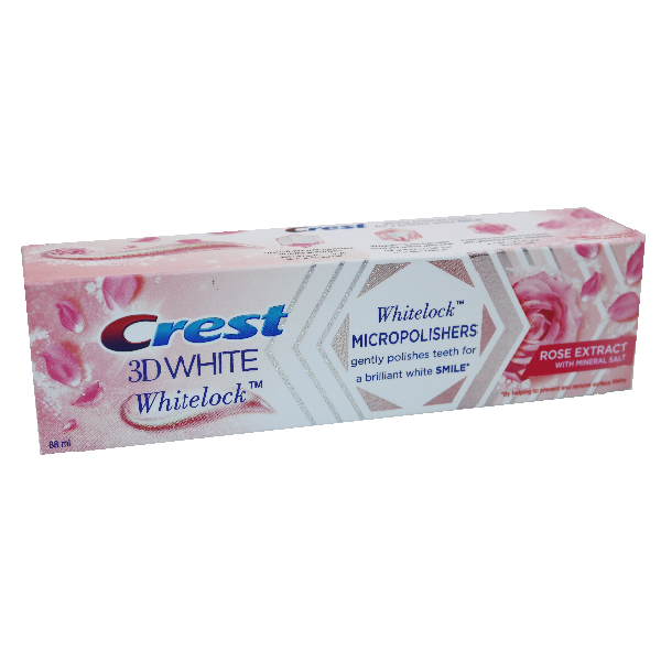 Crest 3D Toothpaste White Lock Mineral Rose With Mineral Salt 120g