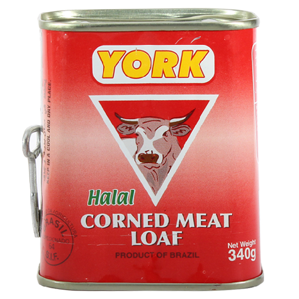 York Corned Beef Loaf Halal 340g