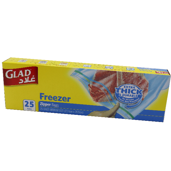 Glade Zipper Freezer Bag Gallon 25Bags