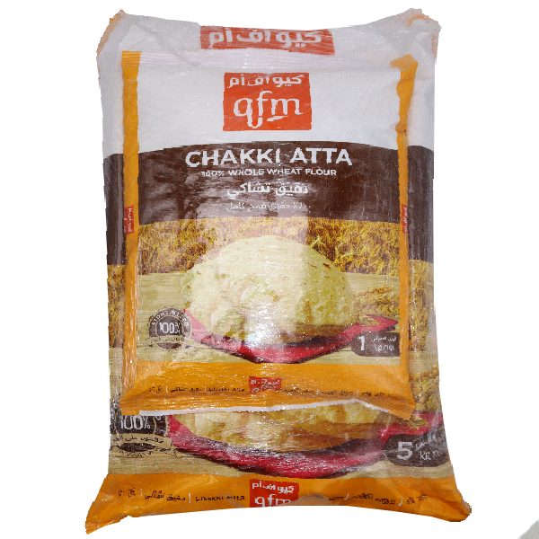 Qfm Chakki Atta  5kg+1kg