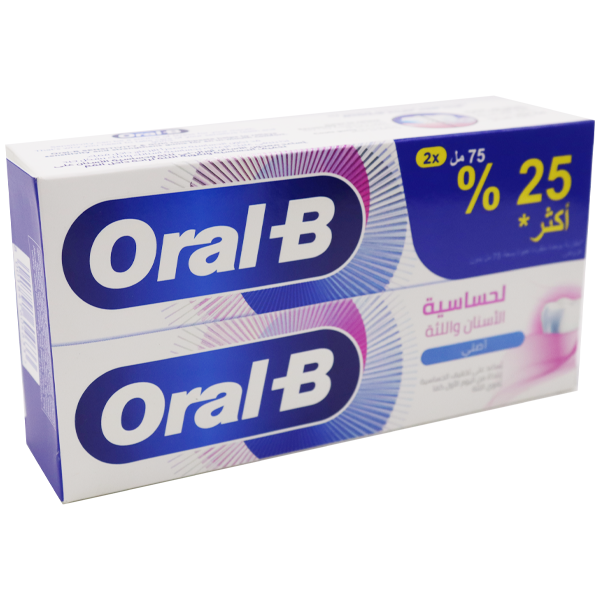 Oral B Sensetive & Gum Original 2X75Ml