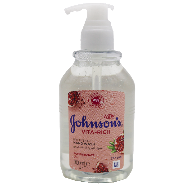 Johnsons Vita-Rich Brightening Handwash Pomegranate 300Ml