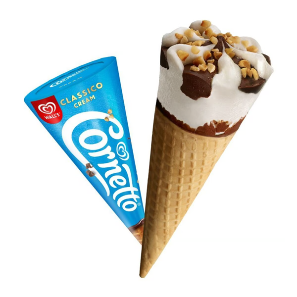 Cornetto Classic Double Cream 125ml