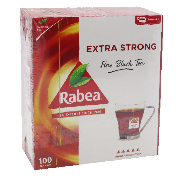 Rabea Extra Strong Teabags 100Tbx2g