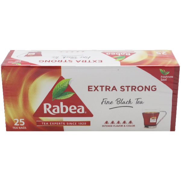 Rabea Extra Strong Teabags 25Tbx2g