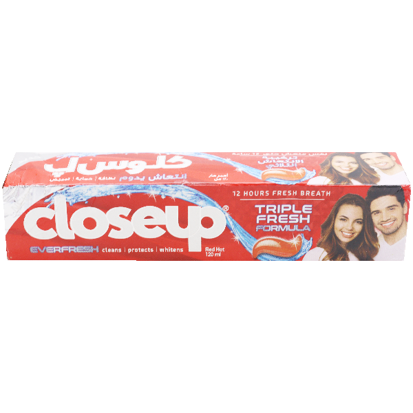 Closeup – Deep Action Anti-bacterial Red Hot Toothpaste 120ml