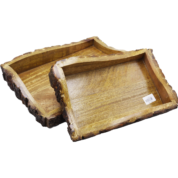 Naqsh Gallery Wooden Tray 2-Pcs