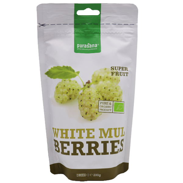 Purasana White Mulberries 200g