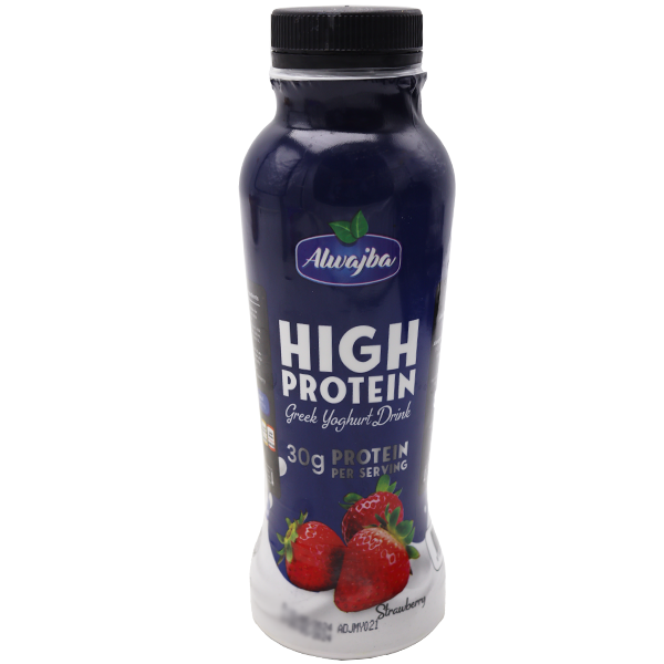 Al Wajba Strawberry Protein Yogurt Drink 330ml