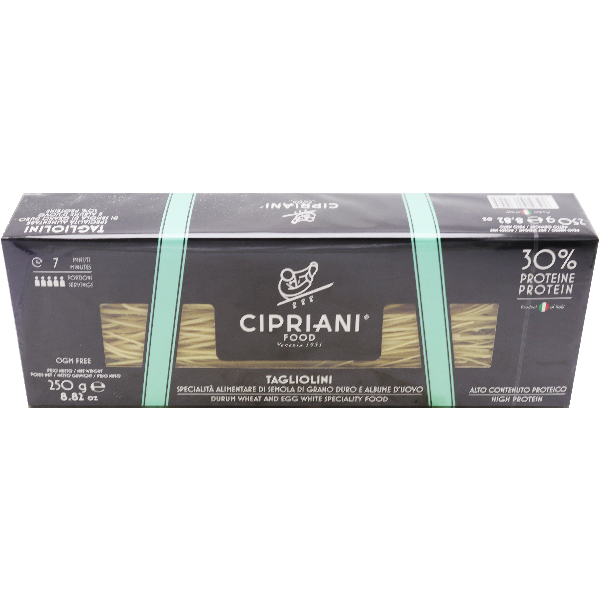 Cipriani - Tagliolini 30% Protein Pasta 250g