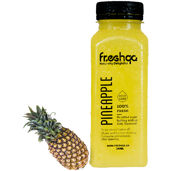 Freshqa Fresh Pineapple Juice 240 ml Cold-Pressed