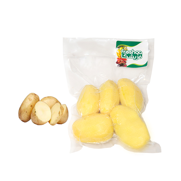 Fresh Peeled Potato Whole 500g ( Vacum )