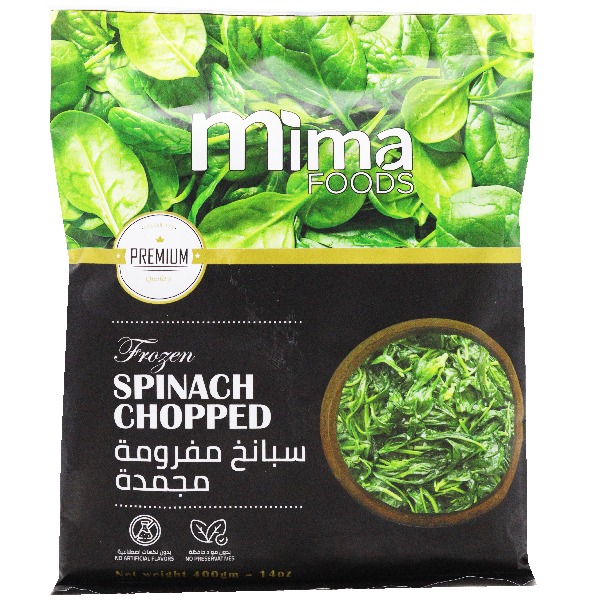 Mima Spinach Choppedy 400g