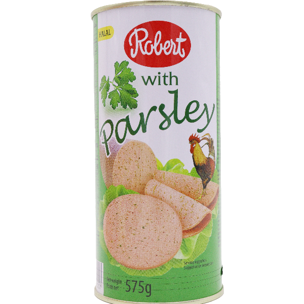 Robert Chicken Luncheon Meat Parsley 575g