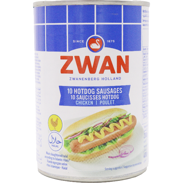 Zwan Chicken Hot Dogs