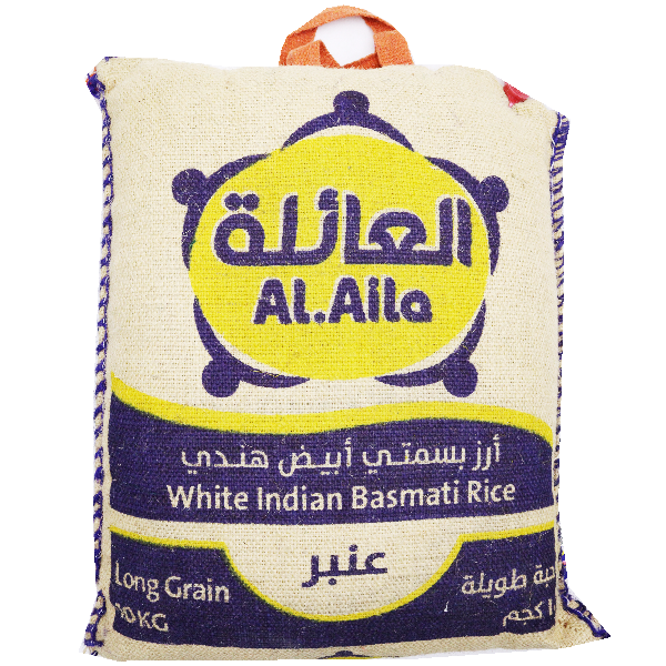 Al Aila White Indian Basmati Rice 10kg