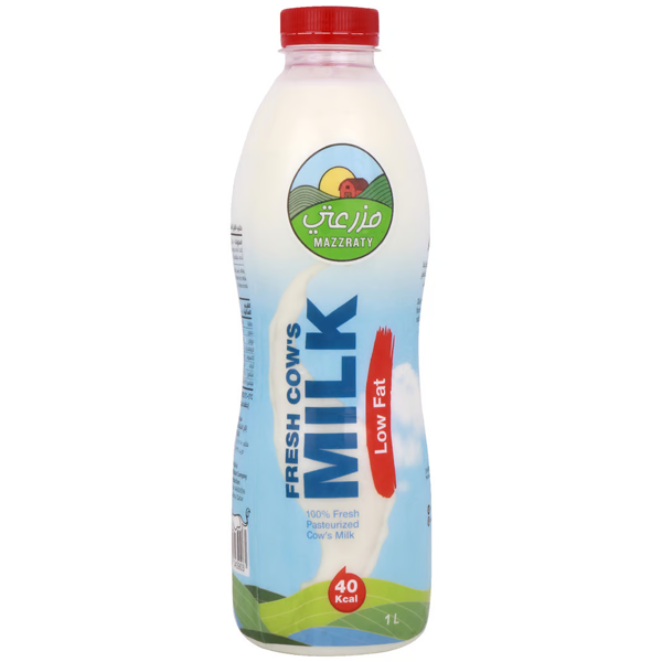 Mazzraty Fresh Milk Low Fat 1L