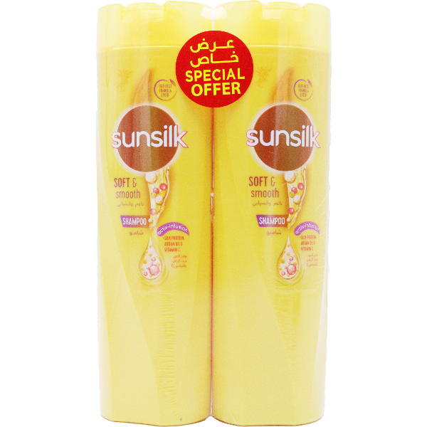 Sunsilk Shampoo Soft & Smooth 2x400ml