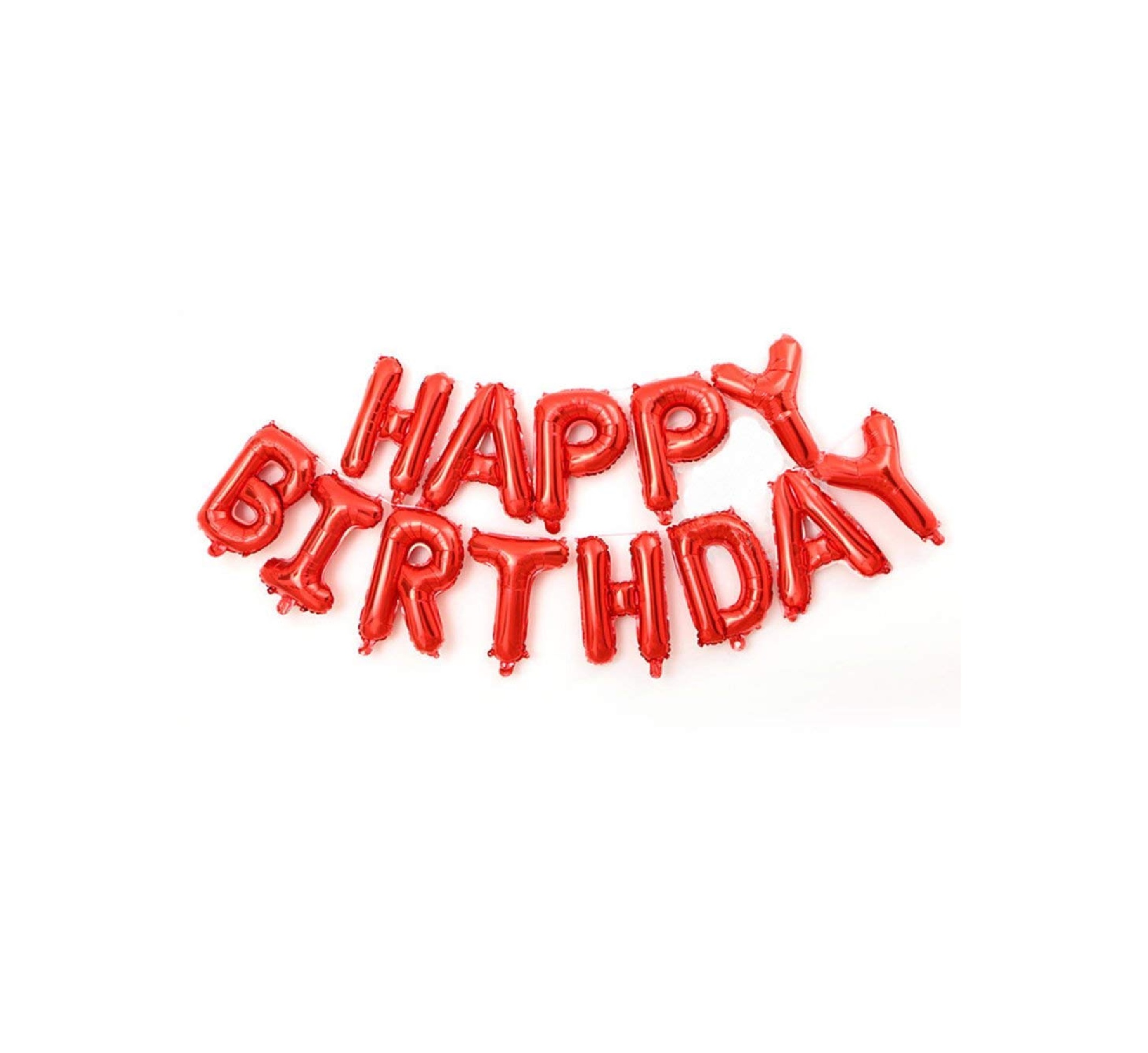 Happy Birthday Foil Balloon Red ( 16 inch )