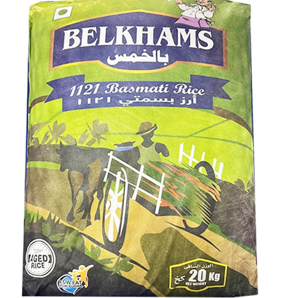 Belkhams Basmati Rice 20kg