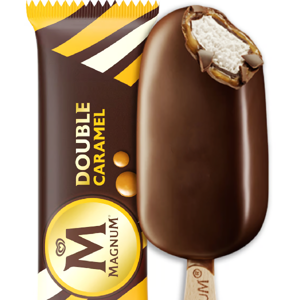 Magnum Ice Cream Stick Double Caramel 95ml