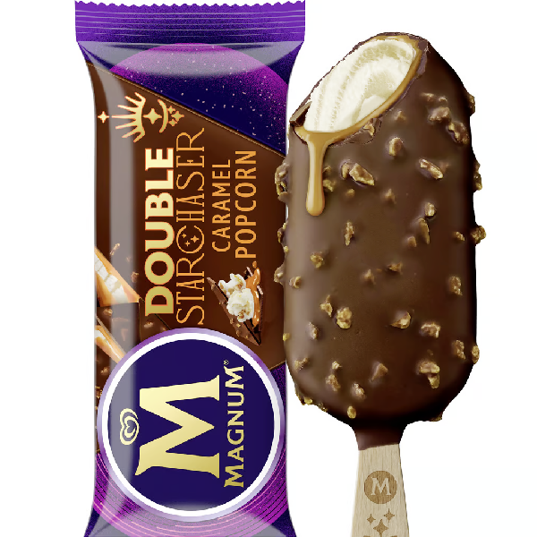 Magnum Ice Cream Double Starchaser Caramel & Popcorn 85ml