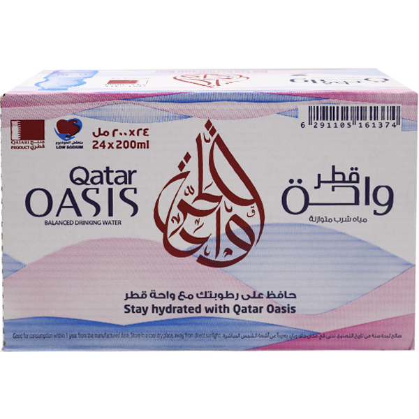 Qatar Oasis Water 24X200ml