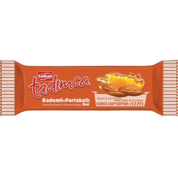 Tadim Natural Almond Orange Bar 30g