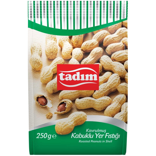 Tadım Roasted Peanuts in Shell 250g