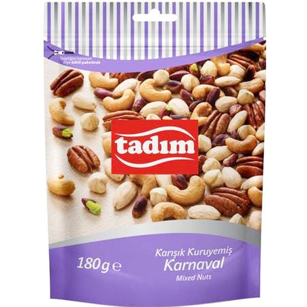 Tadim Roasted and Salted Karnaval Premium Mixed Nuts 180g