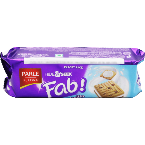 Parle Hide & Seek Fab Vanilla Biscuts 112g