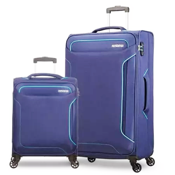 American Tourister  Holiday 55cm+ 68cm Navy Combo