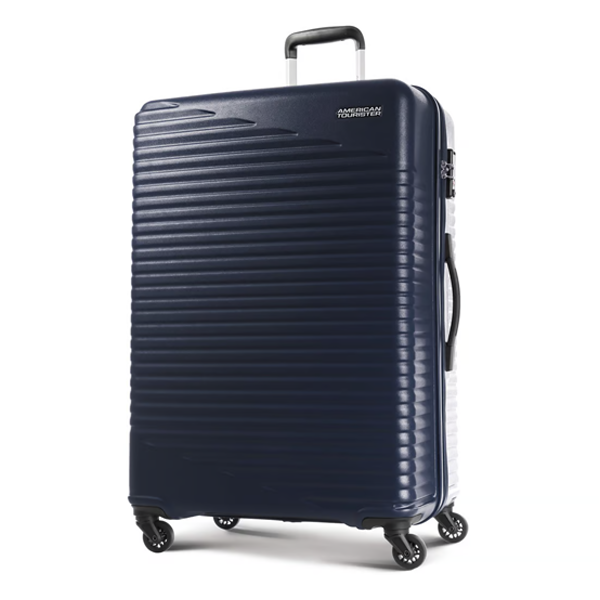 American Tourister Sky Park Trolley 55cm Tsa Blue