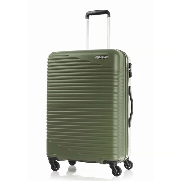 American Tourister Sky Park Trolley 55cm Tsa Olive Green