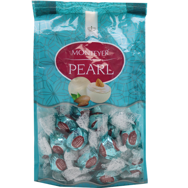 Monteyer Pearl White Chocolate With Almond 450g