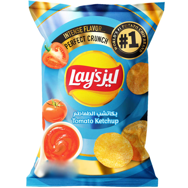 Lay's Tomato Ketchup Potato Chips 155g