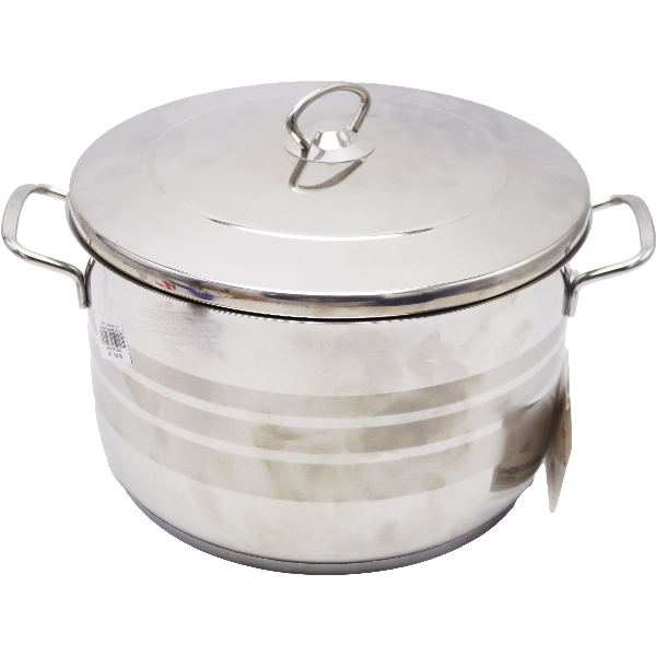 Safinex Stainless Steel Cooking Pot 28X17Cm 2228