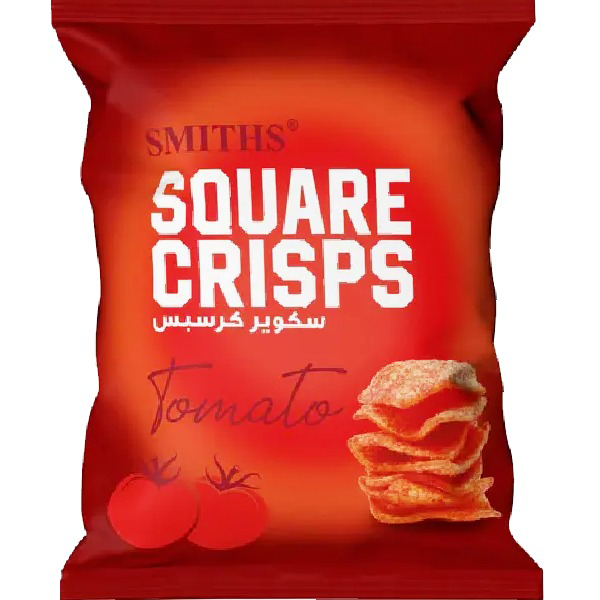 Smiths Square Crisps Tomato